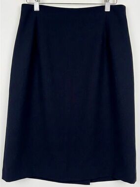 Alex Garfield Pencil Skirt • Size 6 • Black • Lined • Classic Workwear